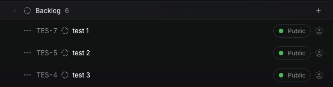 Surface tickets for customers